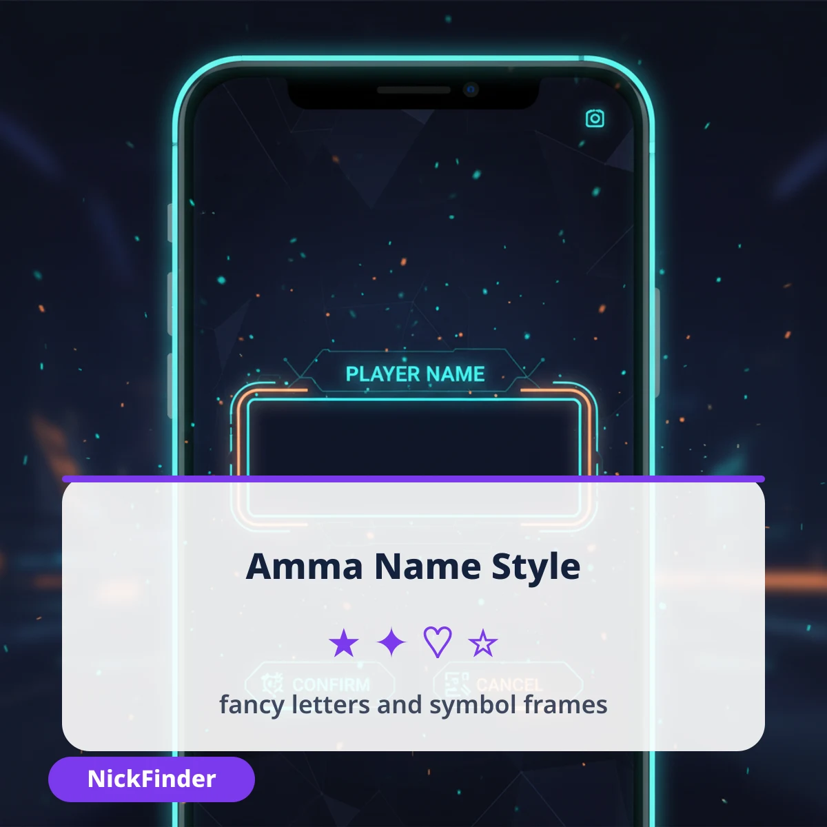 Amma name style for Instagram with fancy letters