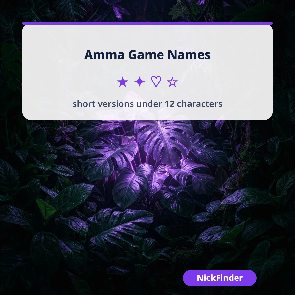 Short Amma names for Free Fire and BGMI under 12 characters
