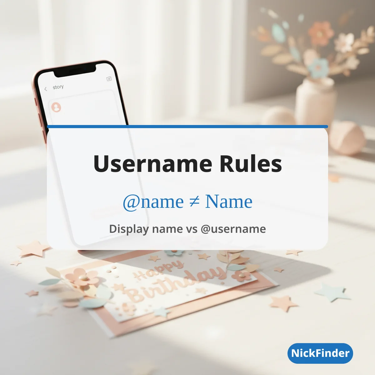 Display name versus username rules on TikTok, Telegram and Discord